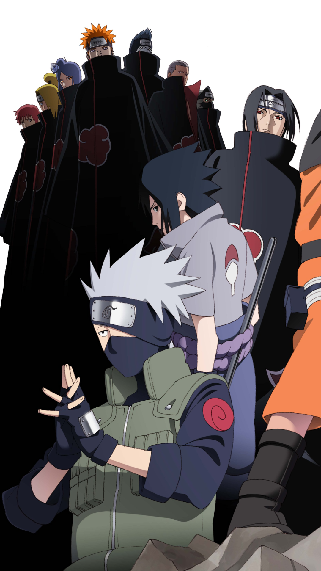 Akatsuki.  Naruto shippuden sasuke, Naruto kakashi, Naruto sharingan