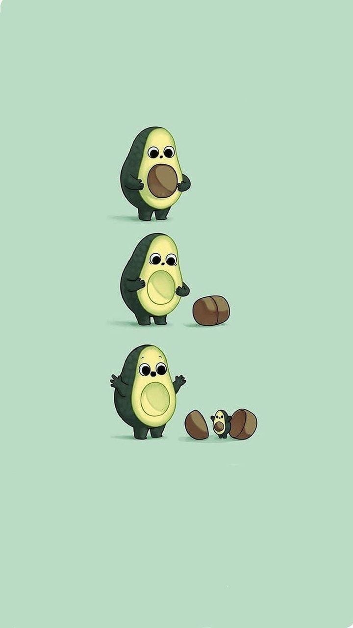cute avocado wallpapers uploaded by aestheticpics