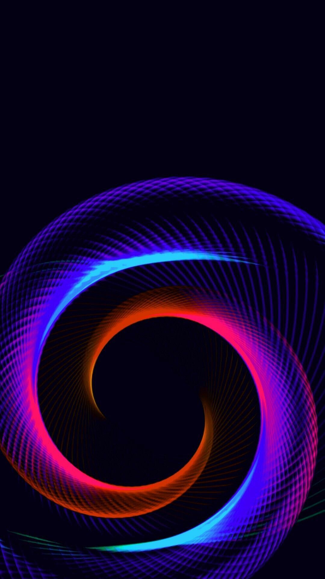 iPhone Wallpaper. Blue, Light, Electric blue, Neon, Circle, Graphics
