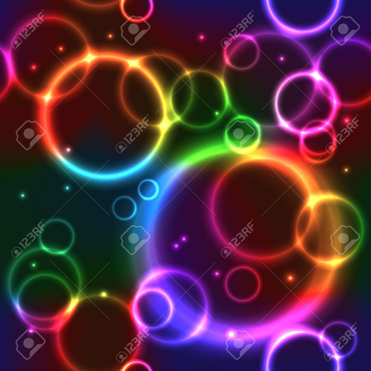 Colorful Seamless Background with rainbow neon circles, #Affiliate, #Background, #Seamless, #Colorful, #circles, #neon. Neon, Neondesign, Bilder