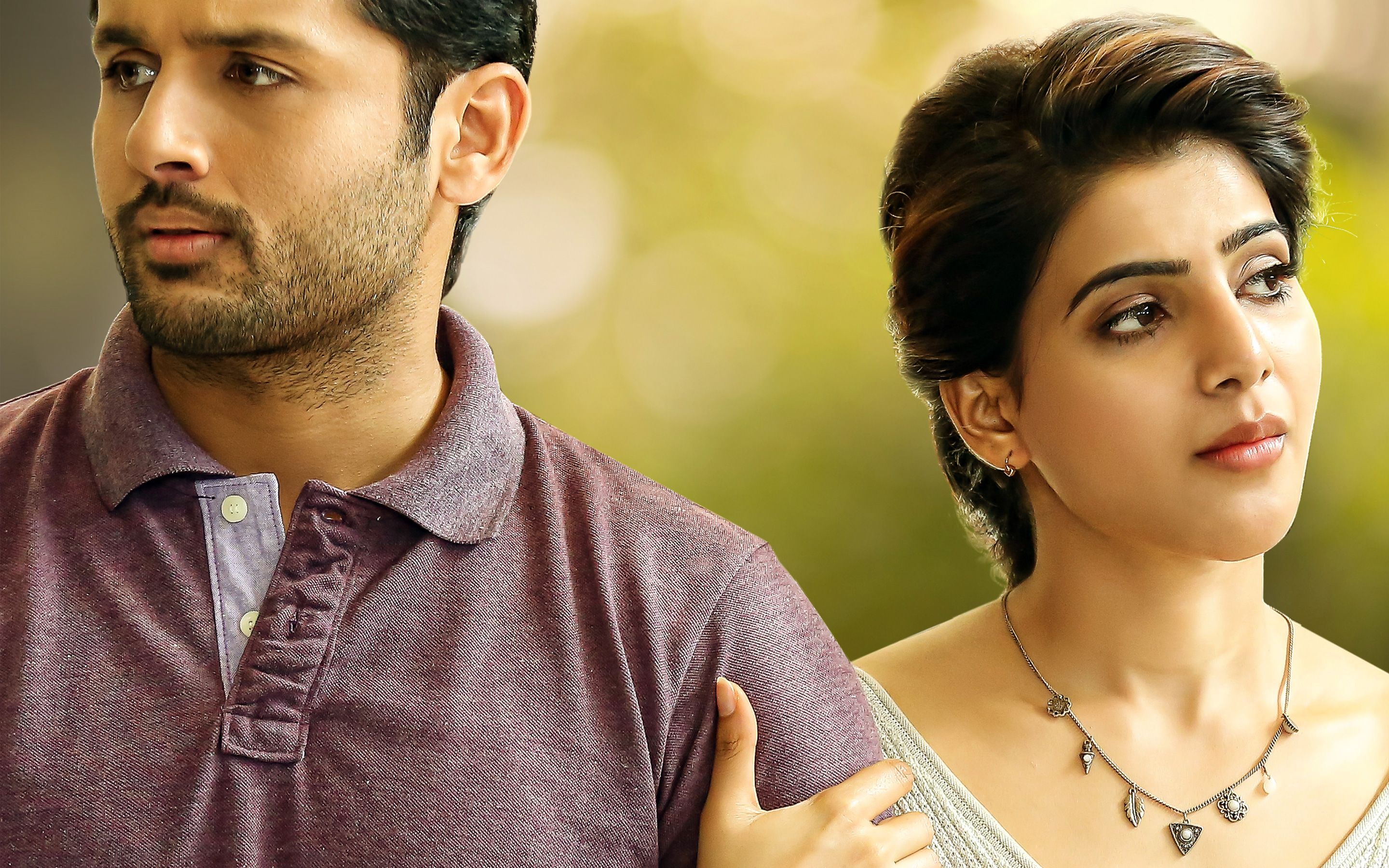 Nithin Samantha A Aa Telugu Movie Wallpaper