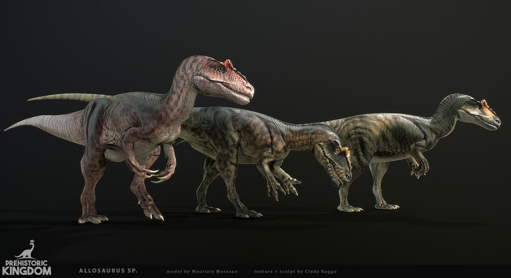 Prehistoric Kingdom: Allosaurus sp., Cindy Raggo