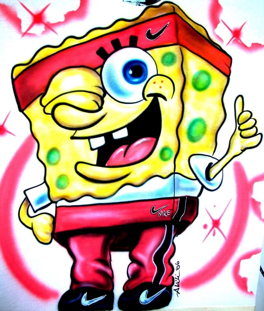 Gangster SpongeBob Wallpaper