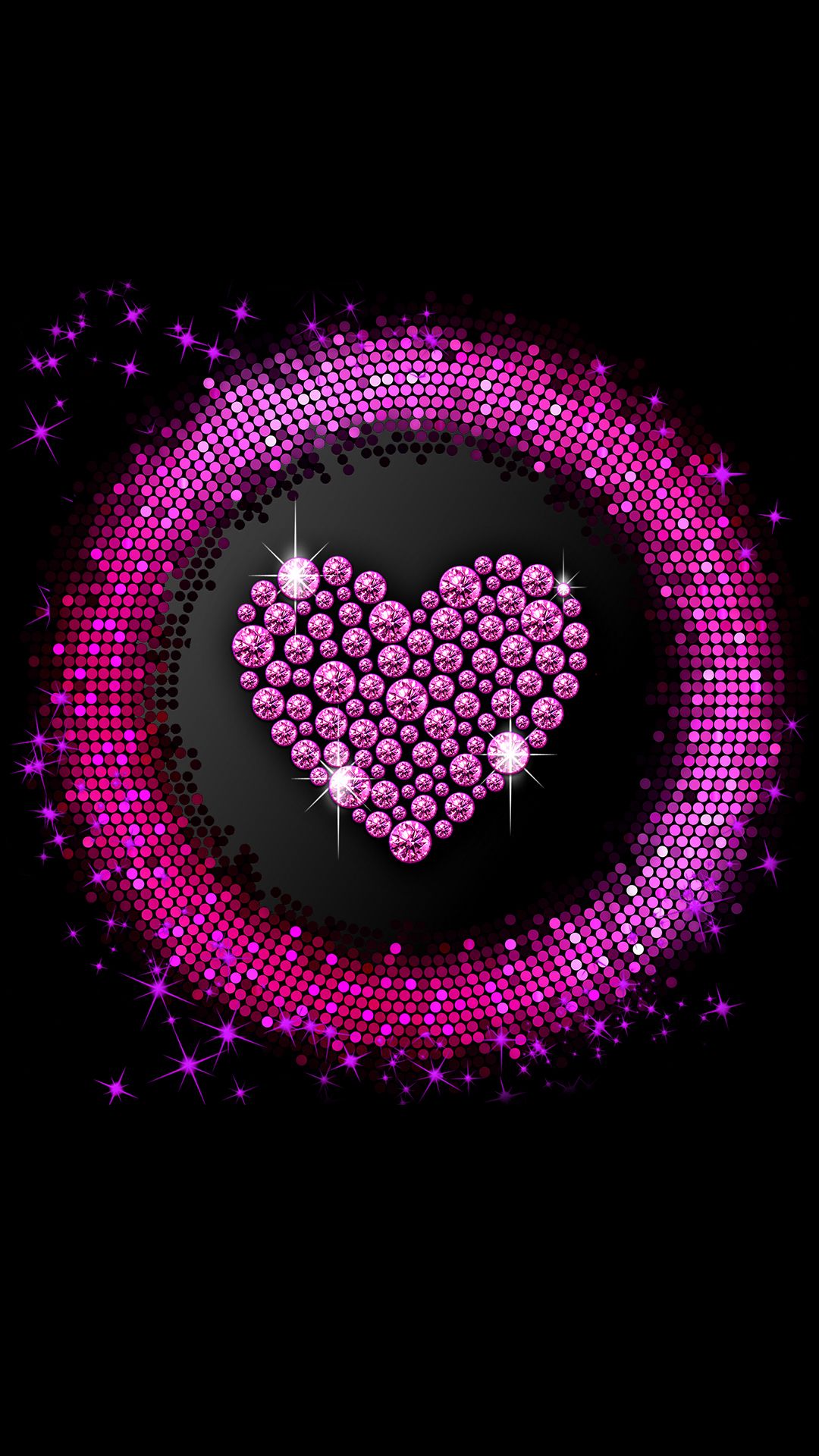 Heart Beats iPhone Background