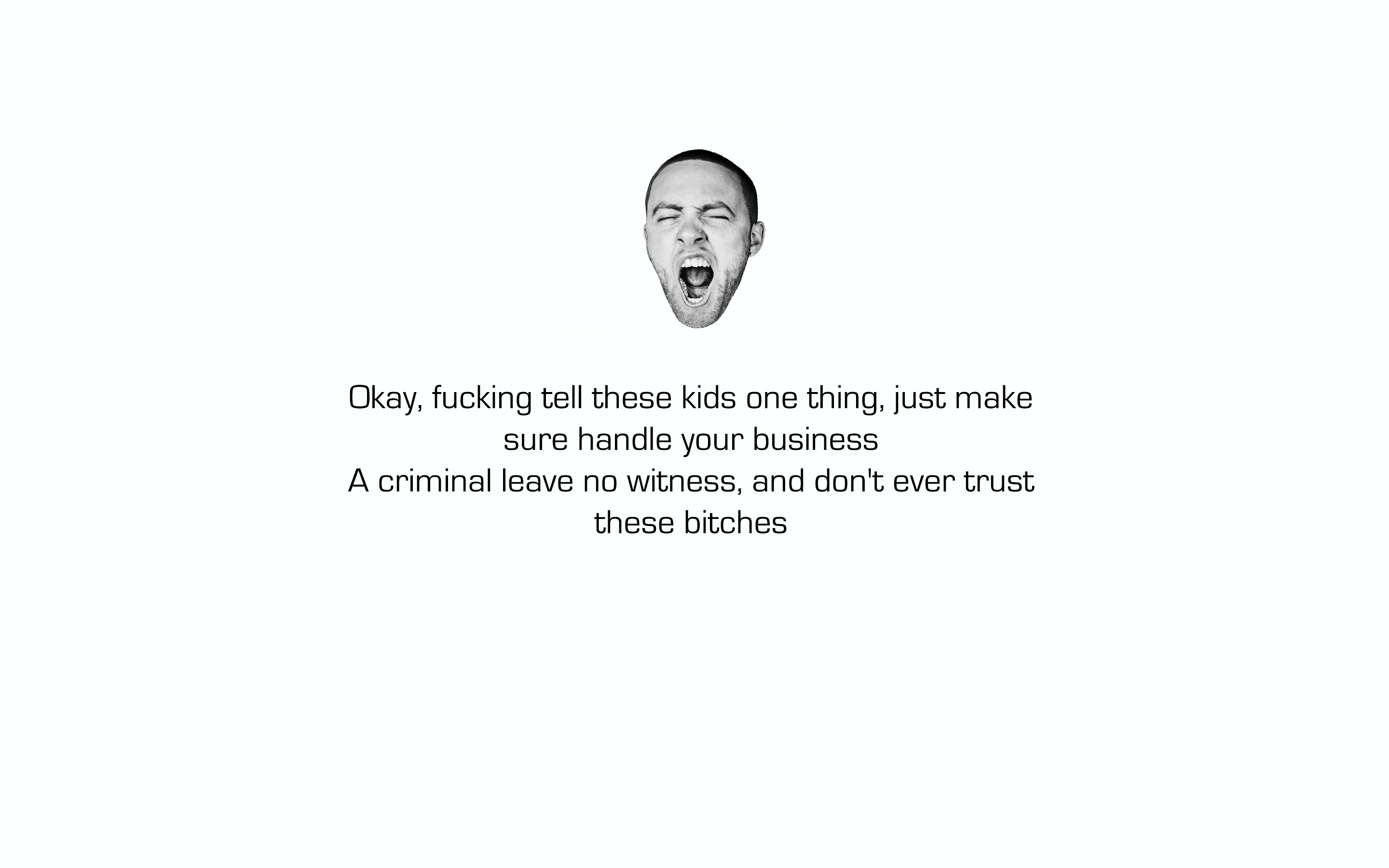 Made a wallpaper for you guys with one of my favorite GO:OD AM quotes