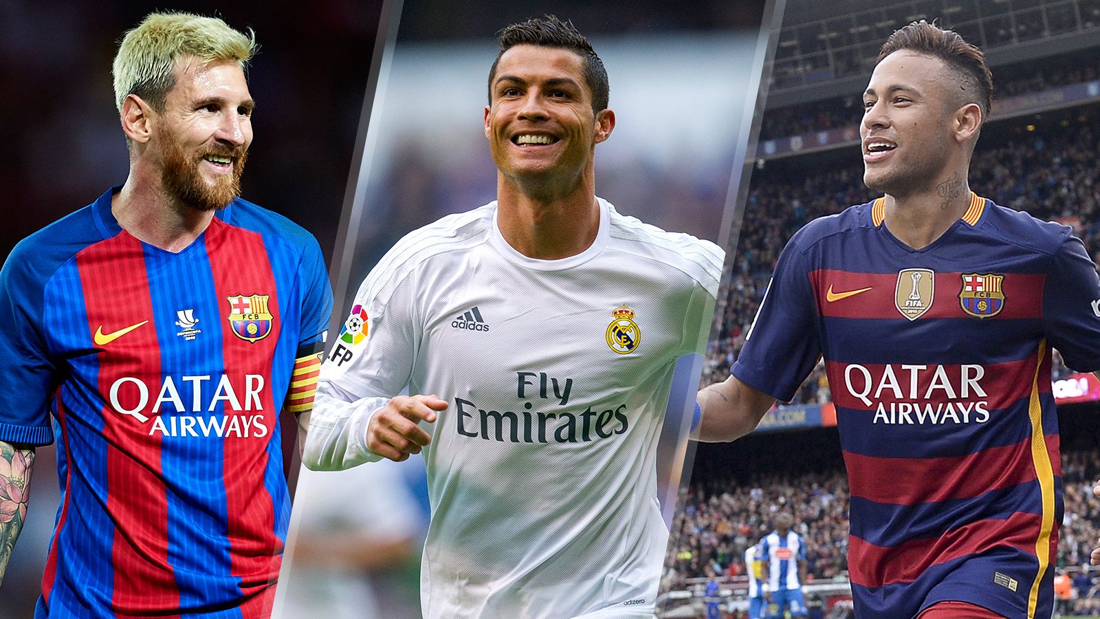 How the finalists for the 2016 Ballon d'Or ranked