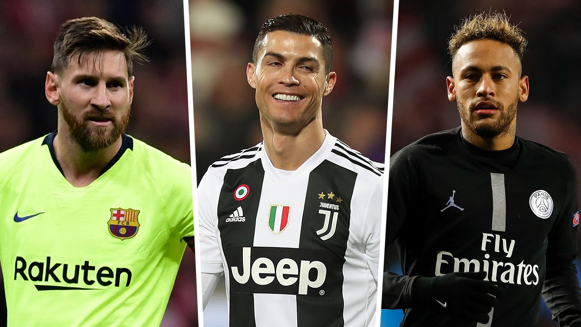 FIFA player ratings history: How Cristiano Ronaldo, Lionel Messi and Neymar's stats have changed