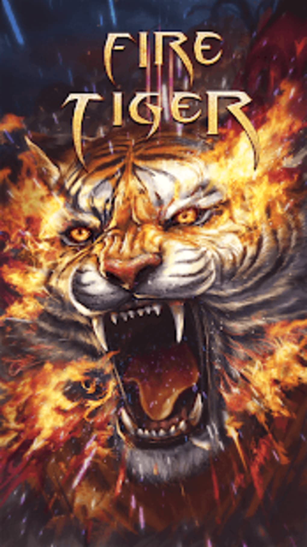 Flame Tiger Live Wallpaper APK for Android
