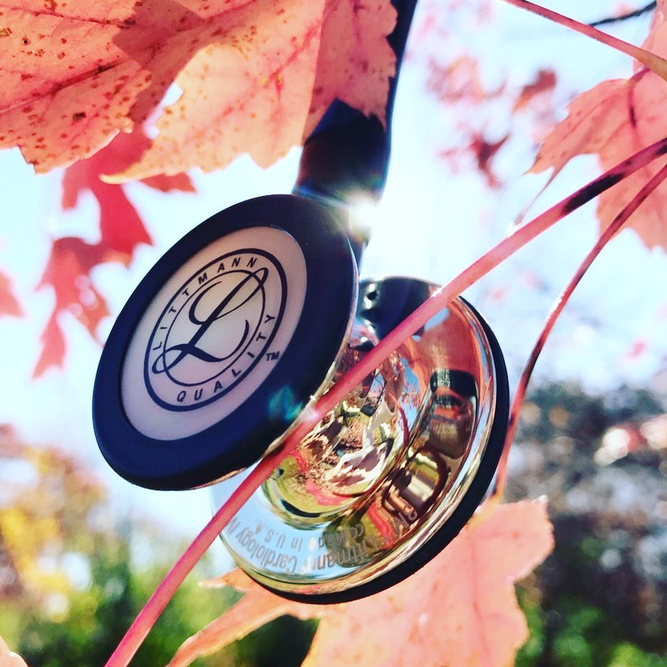 Shine bright in a world of color. Cardiology IV Black with Mirror stethoscope. Littmann cardiology, Medical student motivation, Medical school motivation