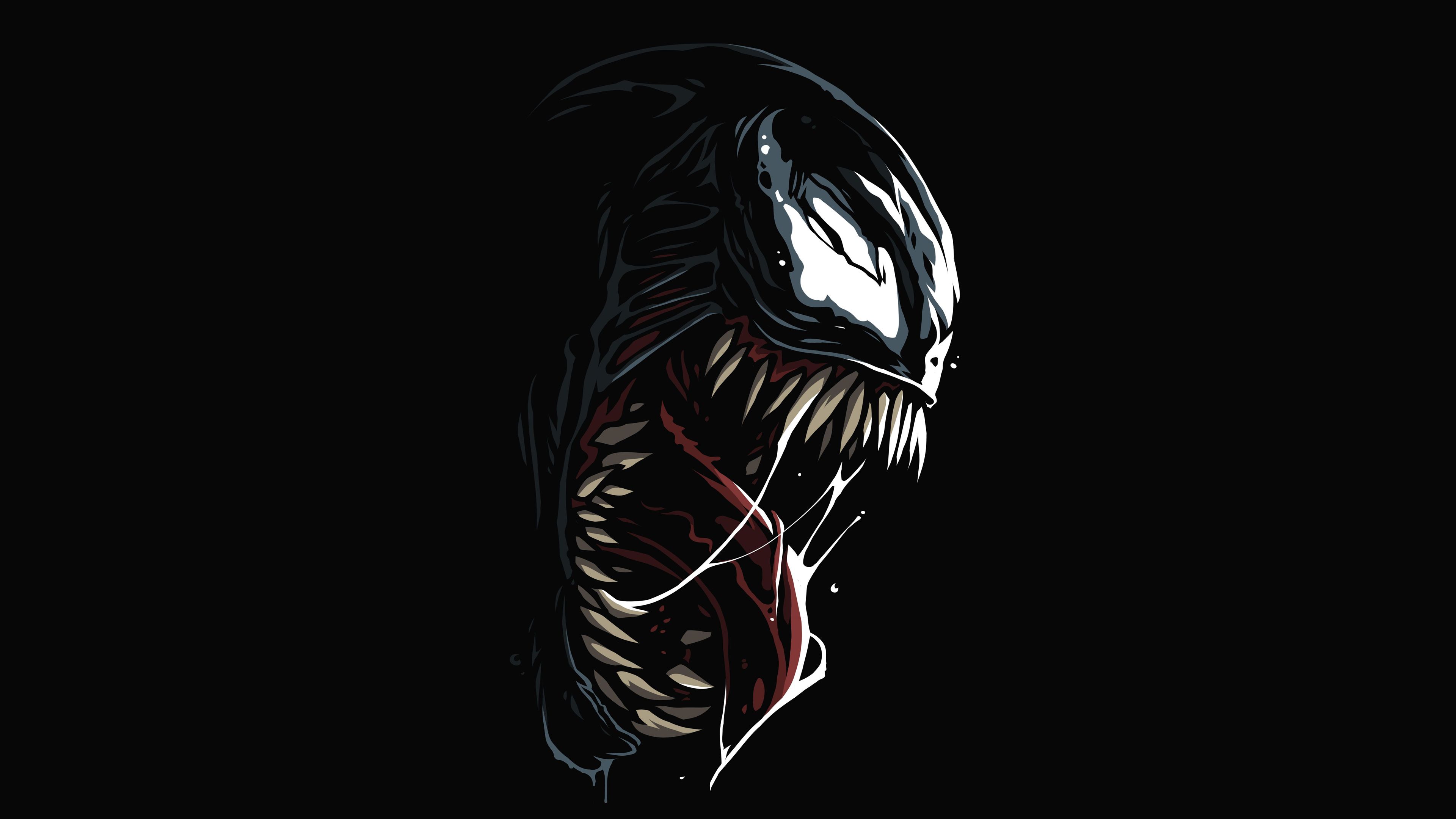 Venom Amoled 4k, HD Superheroes, 4k Wallpaper, Image, Background, Photo and Picture