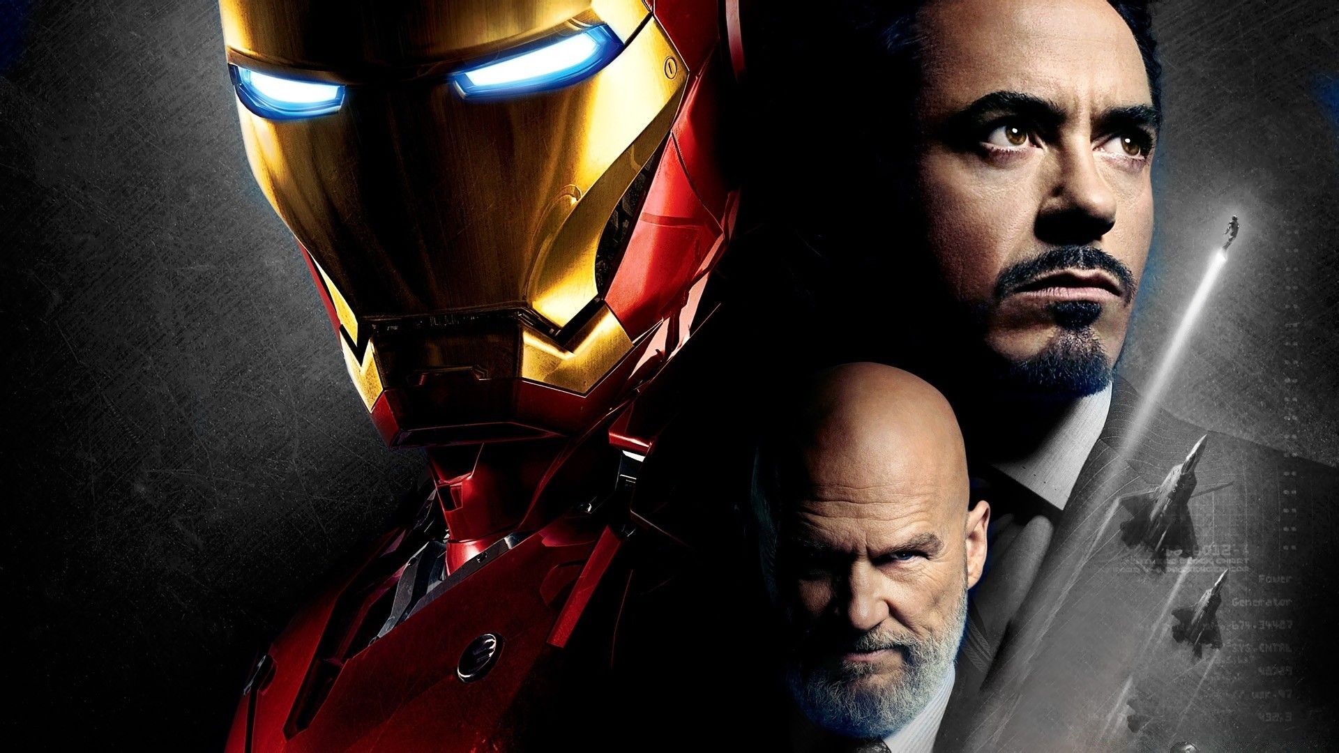 Iron Man and Obadiah Stane