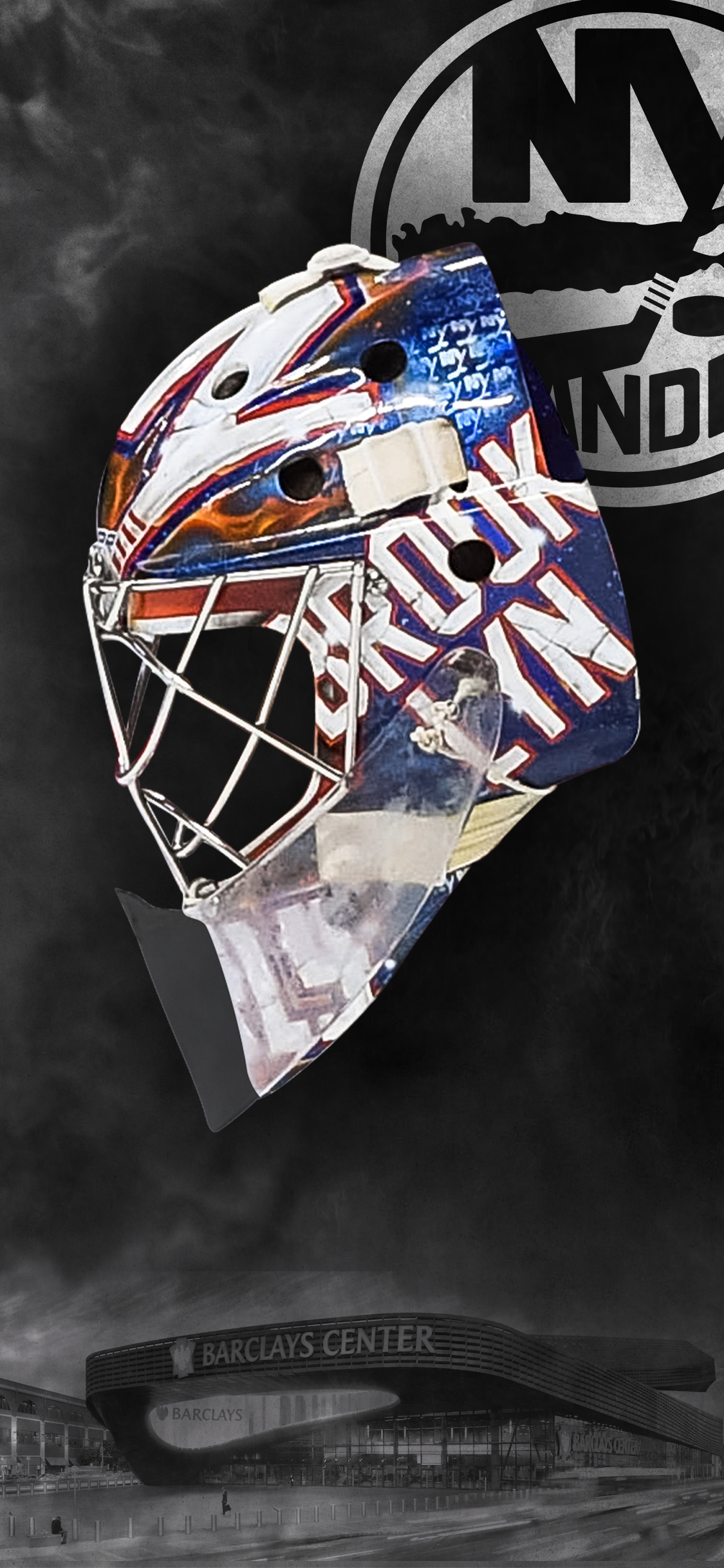 New York Islanders (NHL) iPhone 6/7/8 Lock Screen Wallpape…