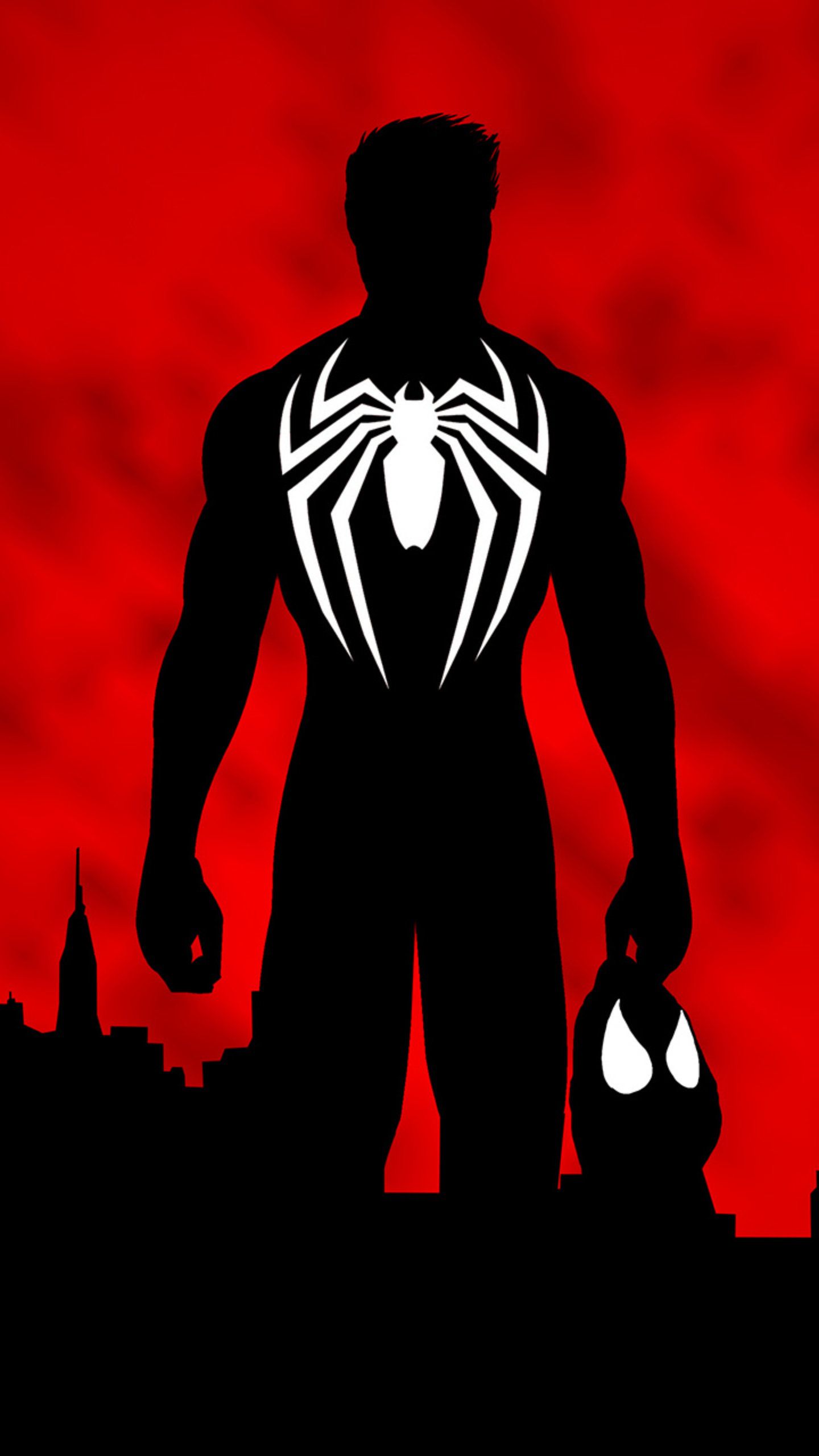 Spiderman Mask Off, HD Superheroes Wallpaper Photo and Picture ID. Superhero, Superhero wallpaper, Silhouette art
