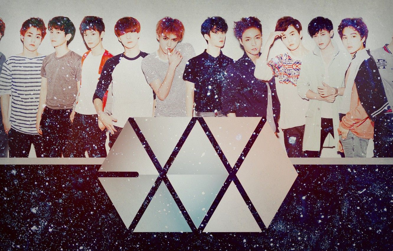 Wallpaper kpop, exo m, luhan, sehun, exo k, exo image for desktop, section музыка