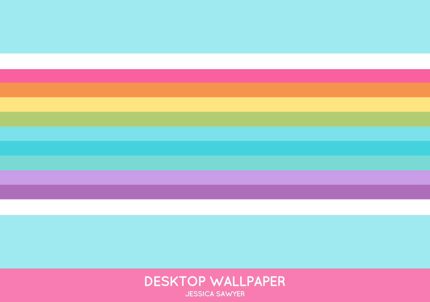 Rainbow Wallpaper Kawaii
