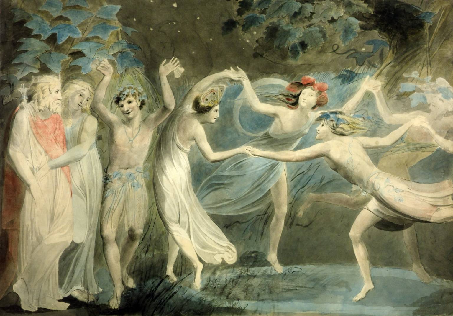 Great British Art: Oberon, Titania and Puck with Fairies Dancing