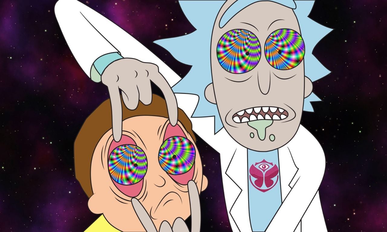 Reefer Remixes of Rick and Morty.