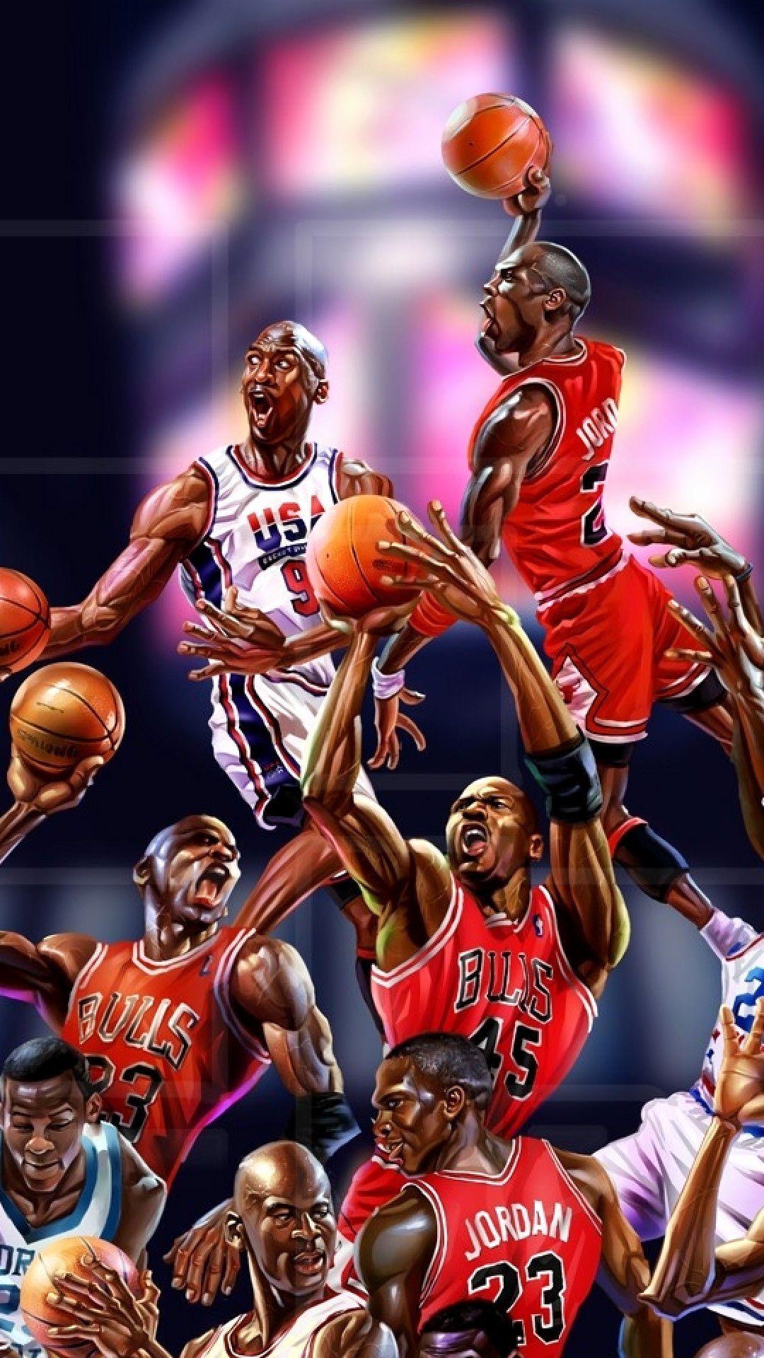 basketball iphone 5 wallpaper