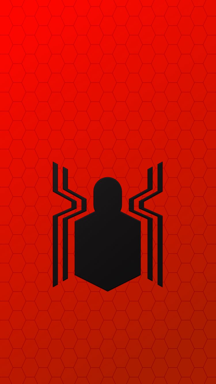 Spiderman Homecoming Logo Wallpaper iPhone