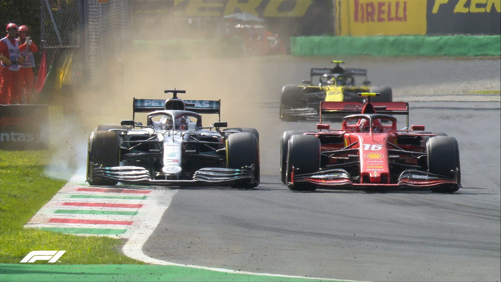 Hamilton wants 'consistency' as Mercedes hint Leclerc got lucky in Monza