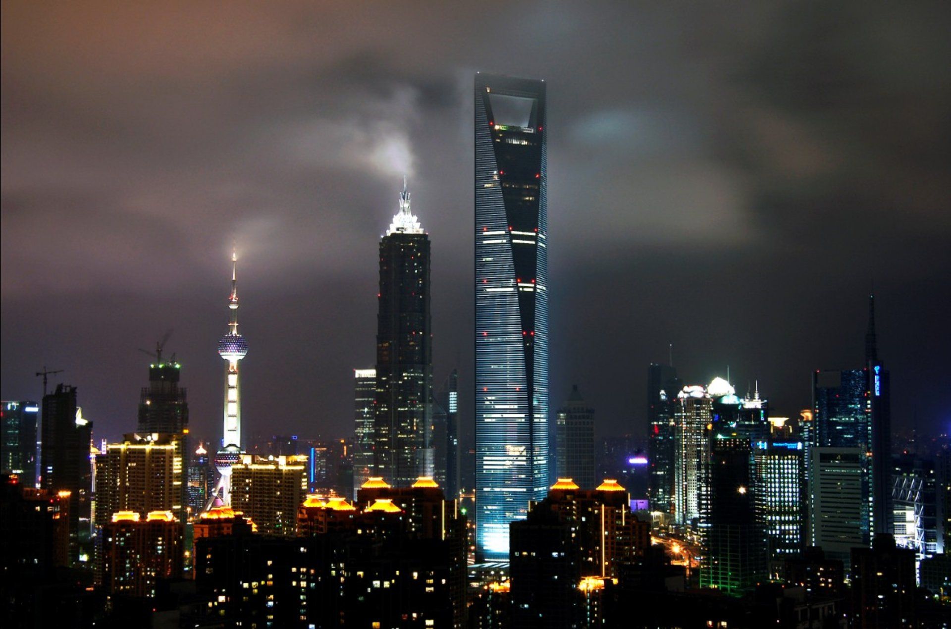 Шанхайский Всемирный финансовый центр Шанхай