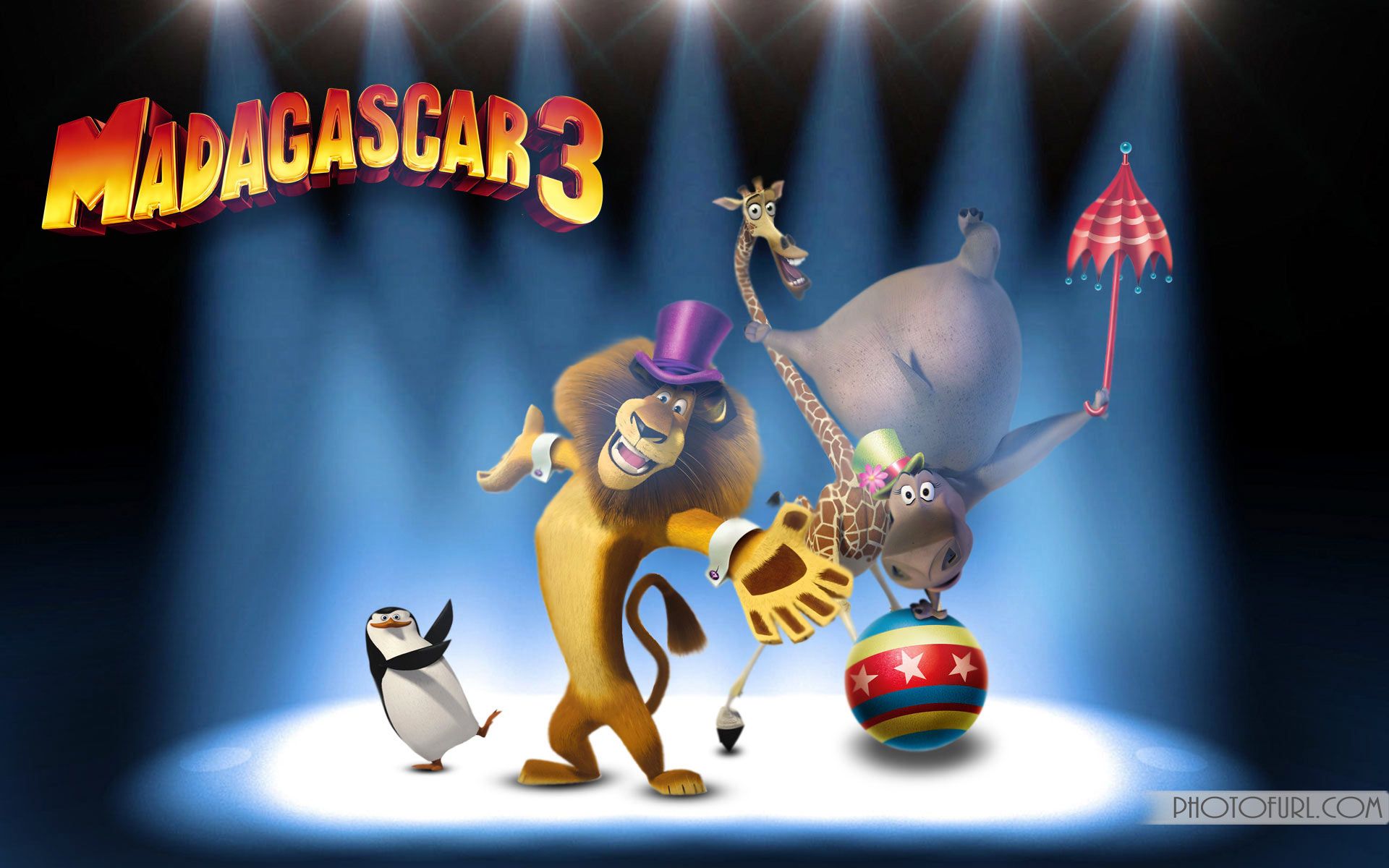 Madagascar 3 Movie Wallpaper Download