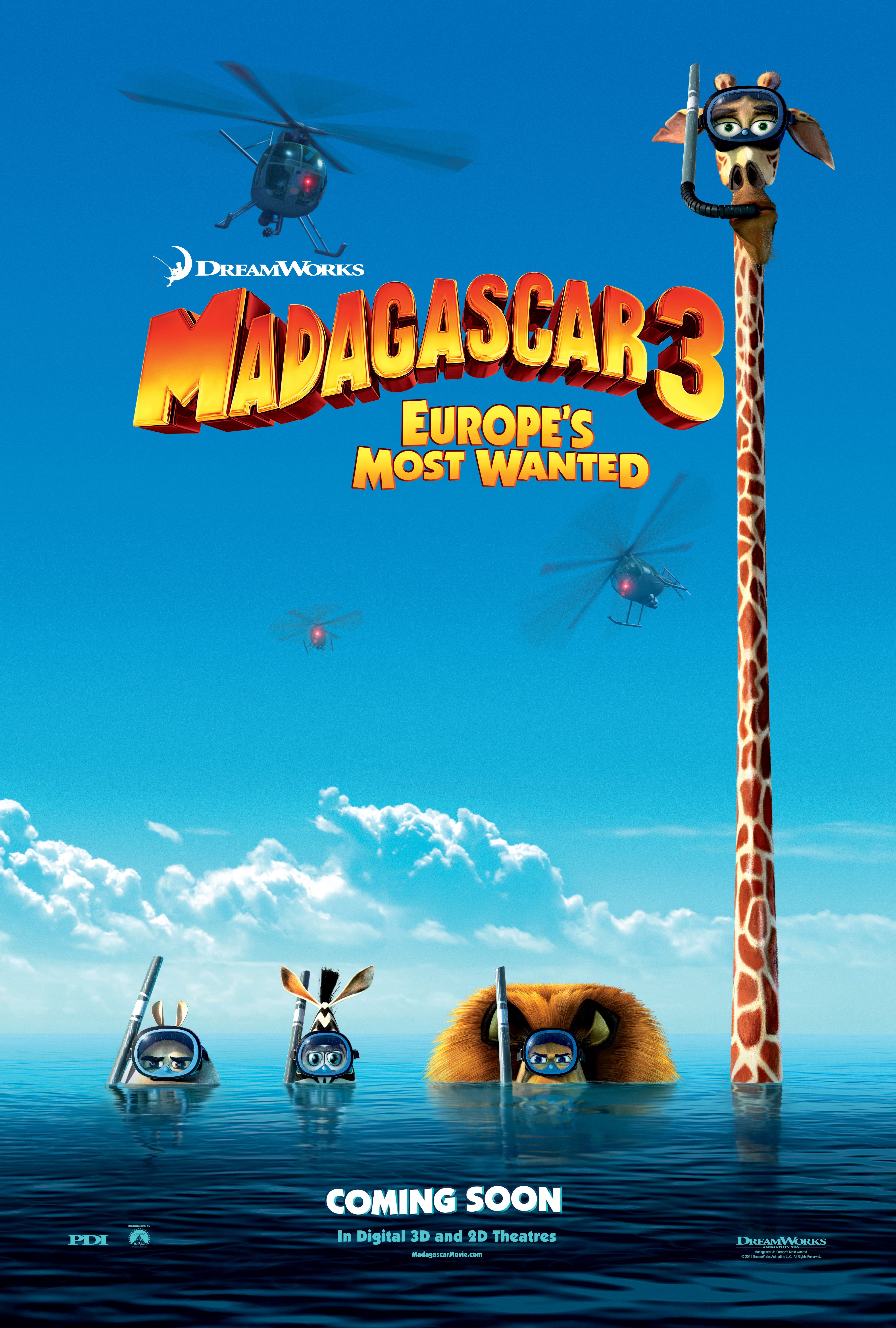 Madagascar 3 Europeâ€™s Most Wanted Poster Wallpaper Image for HTC One M9