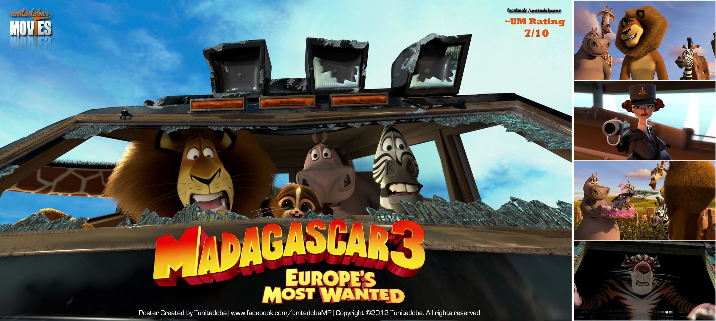 Most viewed Madagascar 3: Europe's Most Wanted wallpaperK Wallpaper