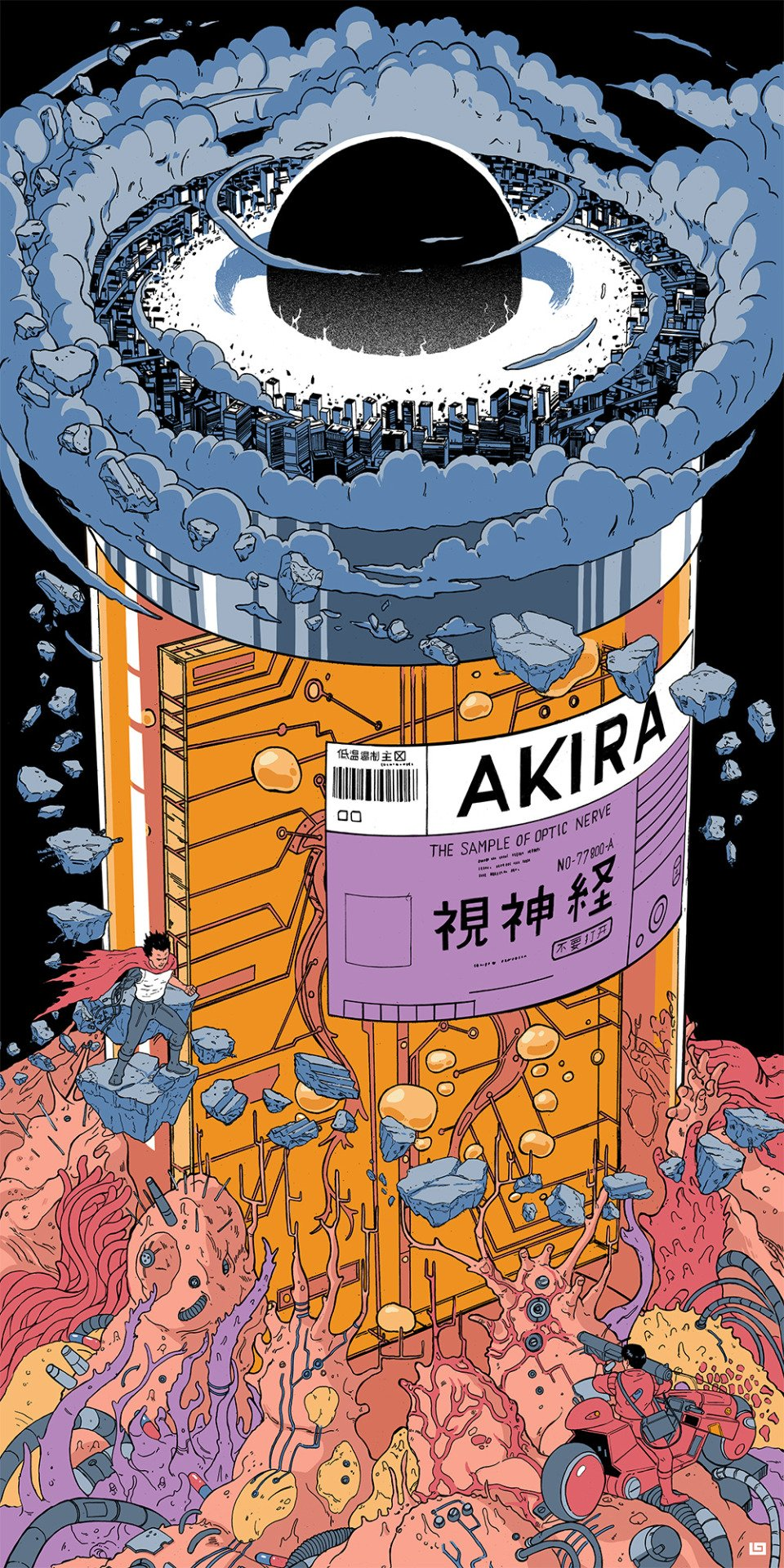 加藤 テツナオ（ブレラン） on Twitter. Akira anime, Cyberpunk art, Anime wallpaper