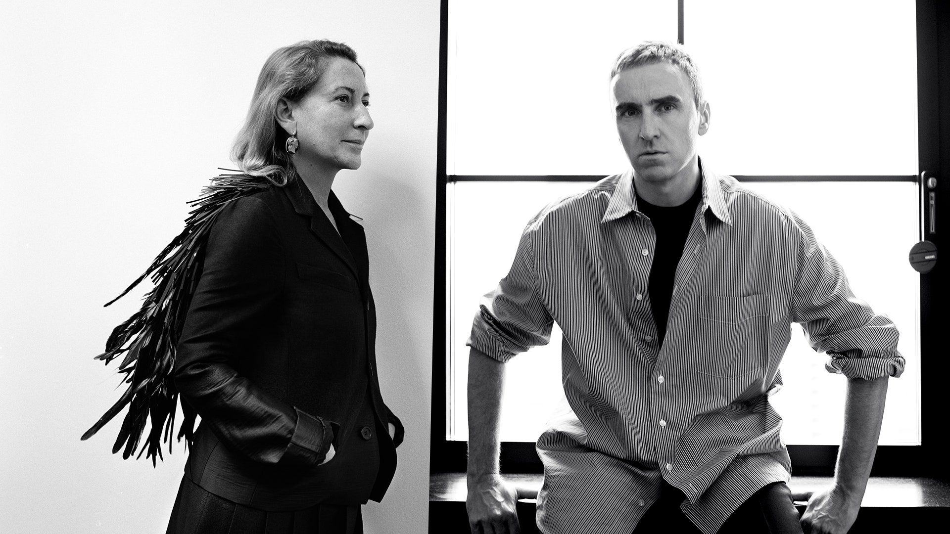 Miuccia Prada and Raf Simons: What the Partnership Means for Fashion—And for the New Collaborators Themselves