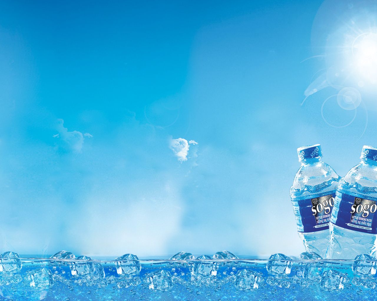 Water Bottle HD Wallpaper