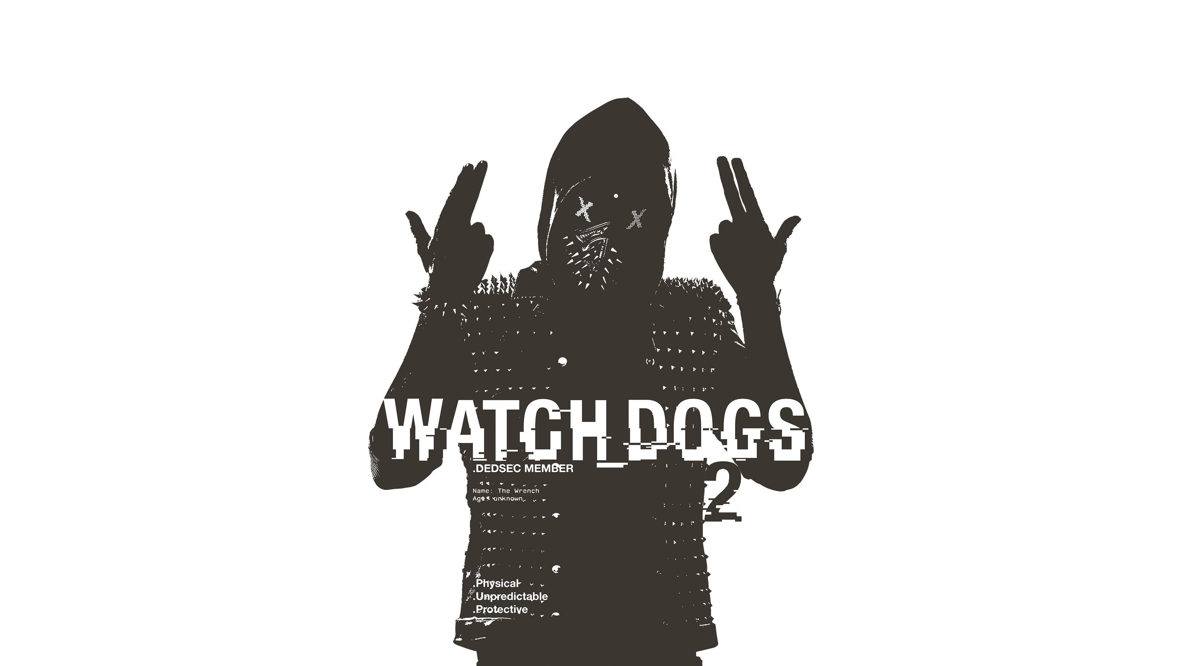 Watch Dogs 2 Logo HD Wallpaper
