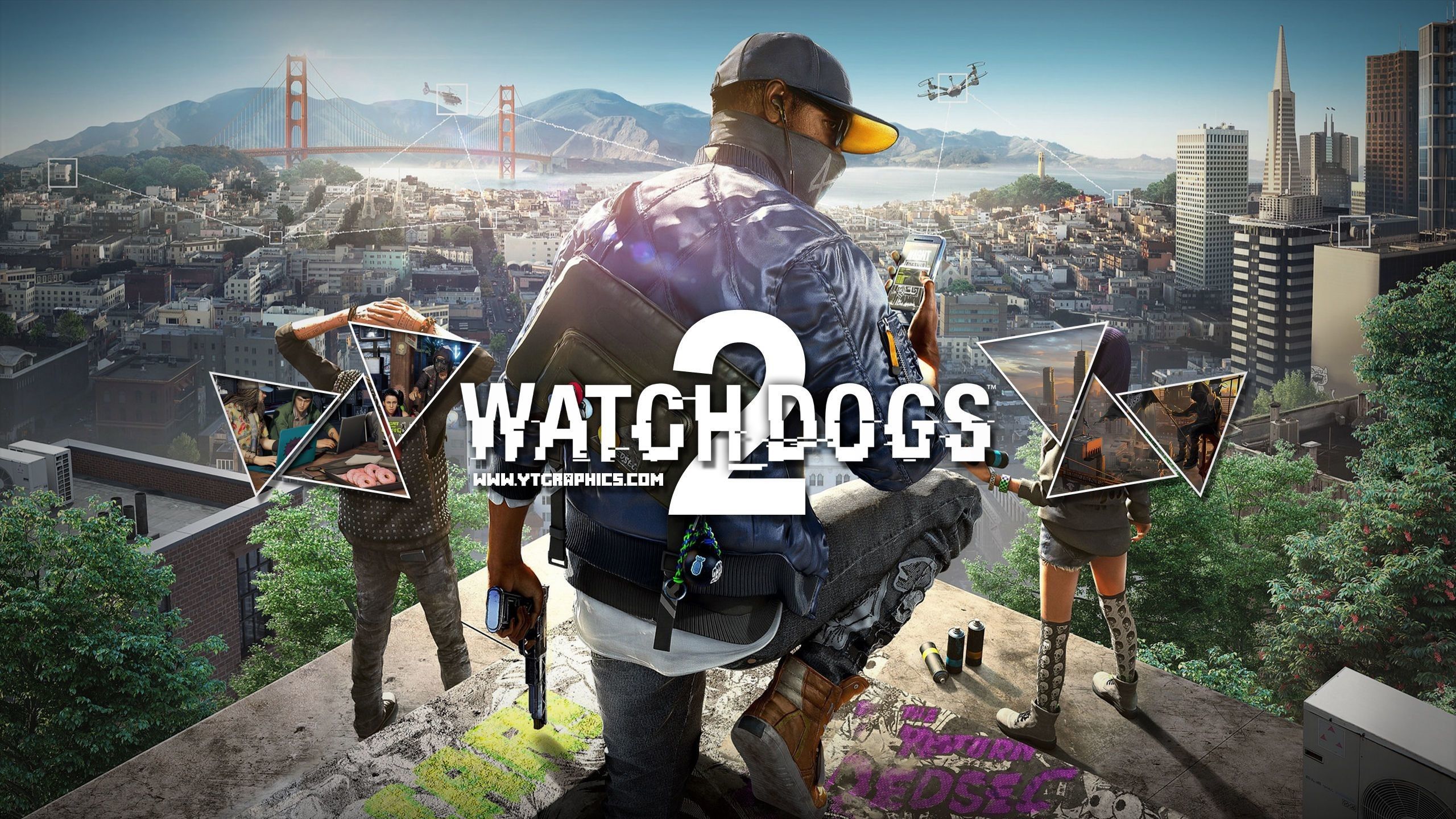 Watch Dogs 2 Game Wallpaper