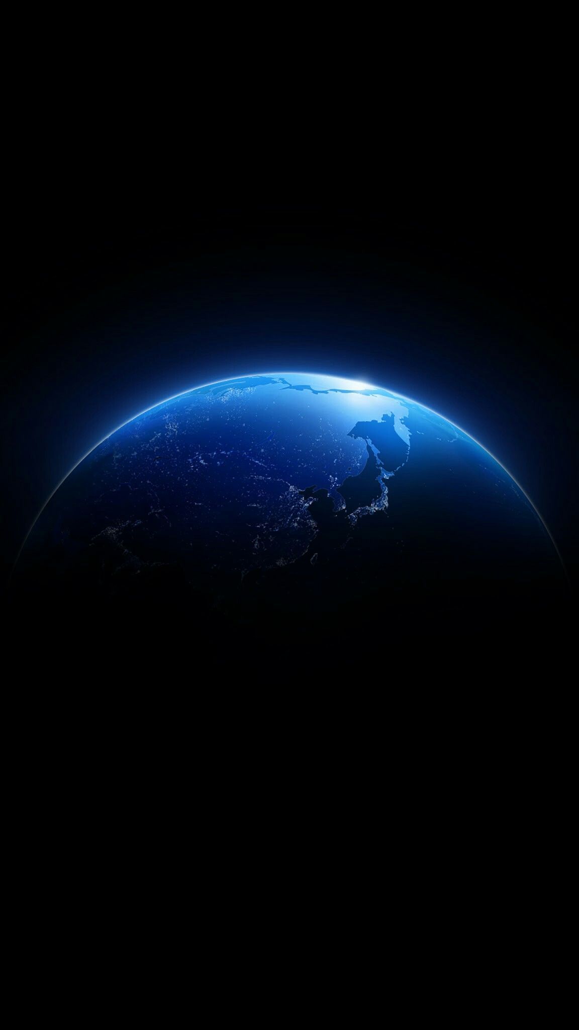 Blue Globe in Space Wallpaper. Wallpaper earth, Wallpaper space, Sci fi wallpaper