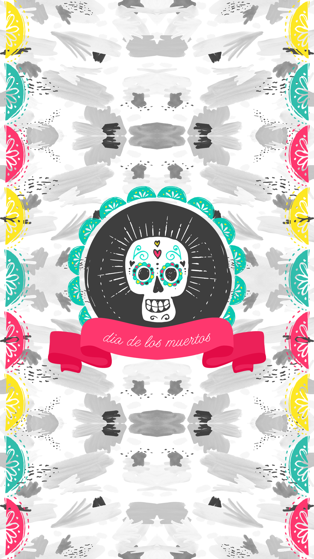 Dia De Los Muertos Phone Wallpapers Wallpaper Cave 1535