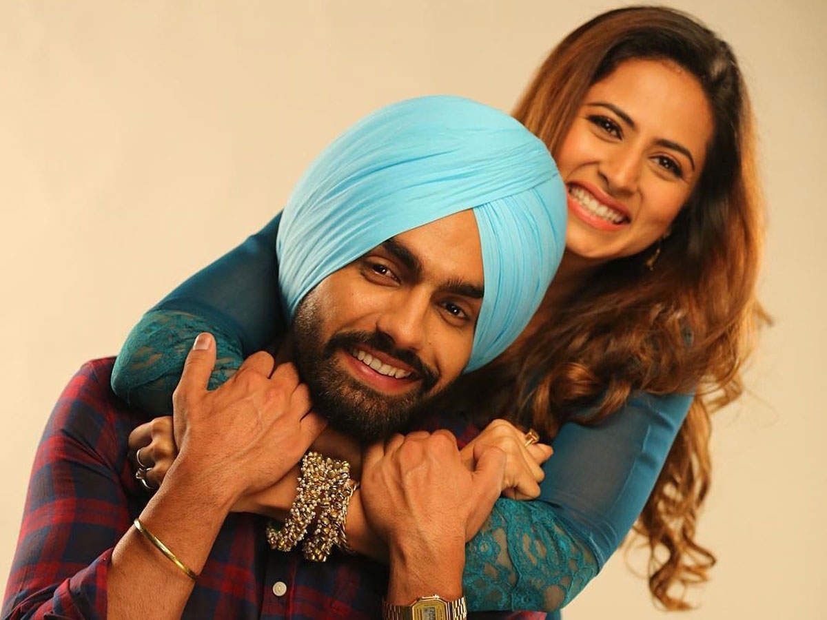 Watch: Ammy Virk wishes Sargun Mehta in the most adorable way. Punjabi Movie News of India