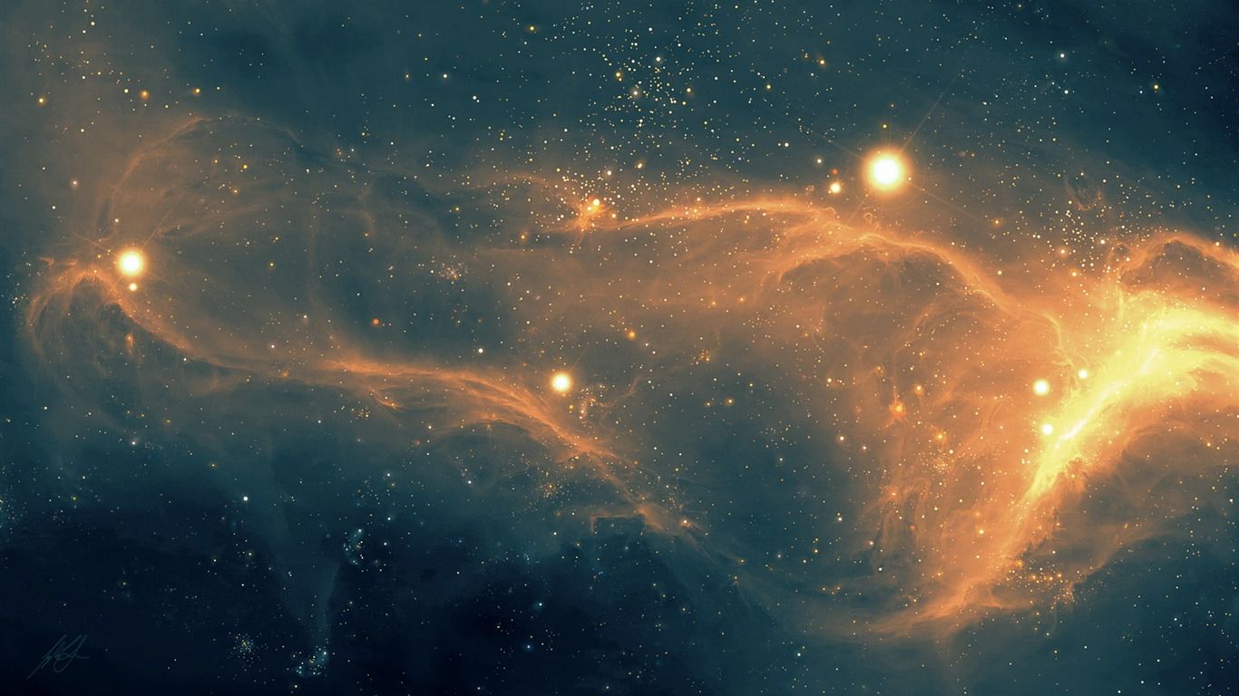 Aesthetic Space Wallpaper