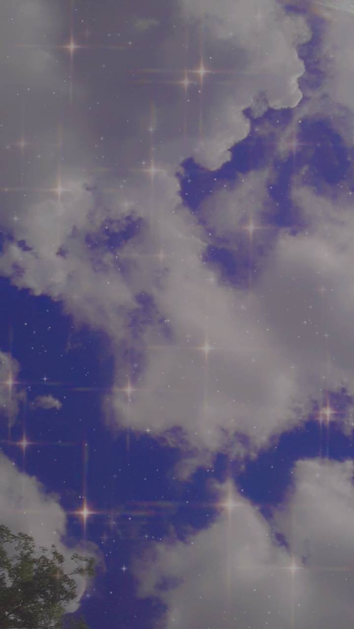 Aesthetic clouds wallpaper