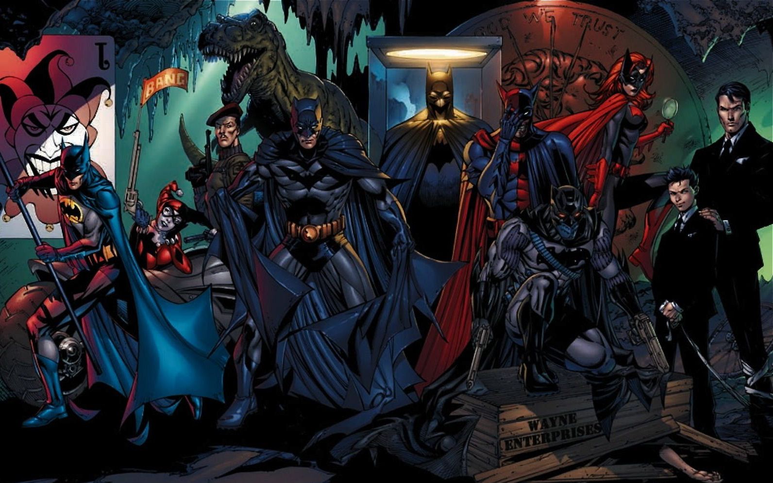 Dc Batman Dick Grayson HD Wallpaper