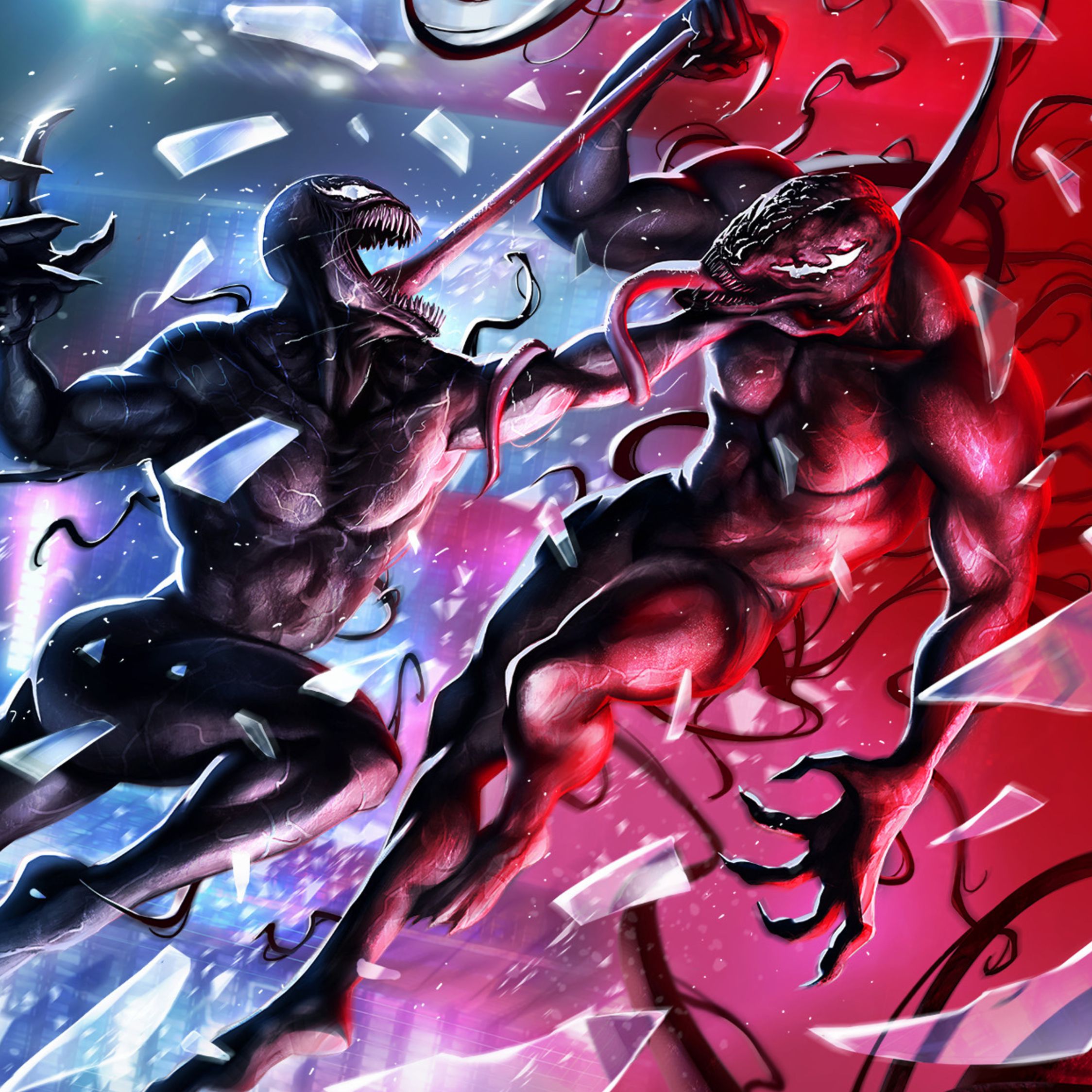 Marvel Riot vs Venom 2248x2248 Resolution Wallpaper, HD Superheroes 4K Wallpaper, Image, Photo and Background