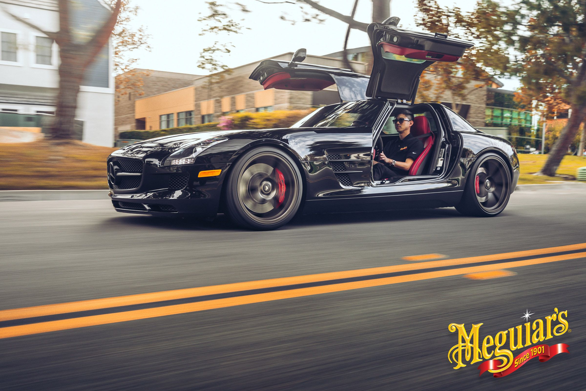 WALLPAPER: Why else would you buy a Mercedes SLS AMG?