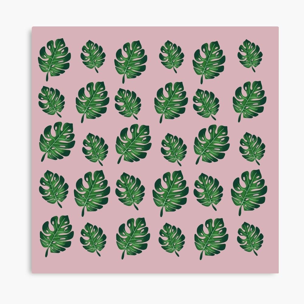 Aesthetic Cute Green Plant Wallpaper Poster By Pastel PaletteD