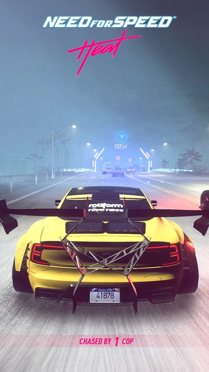 Need for speed heat wallpaper HD phone background Cars Poster art on iPhone android lock screen. Need for speed cars, HD phone background, Need for speed games
