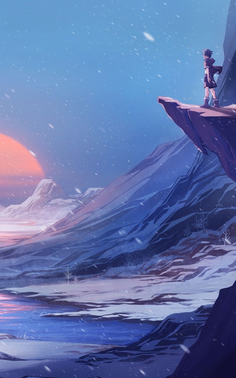 Dragon Winter Snow Anime Manga 4k Nexus 7, Samsung Galaxy Tab 10, Note Android Tablets HD 4k Wallpaper, Image, Background, Photo and Picture