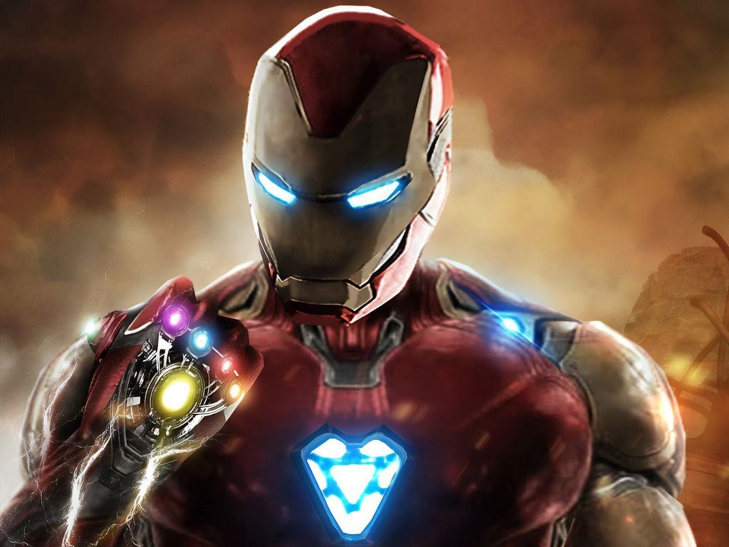 Iron Man Infinity Gauntlet Avengers Endgame Wallpaper. Iron man, Avengers, Iron man art