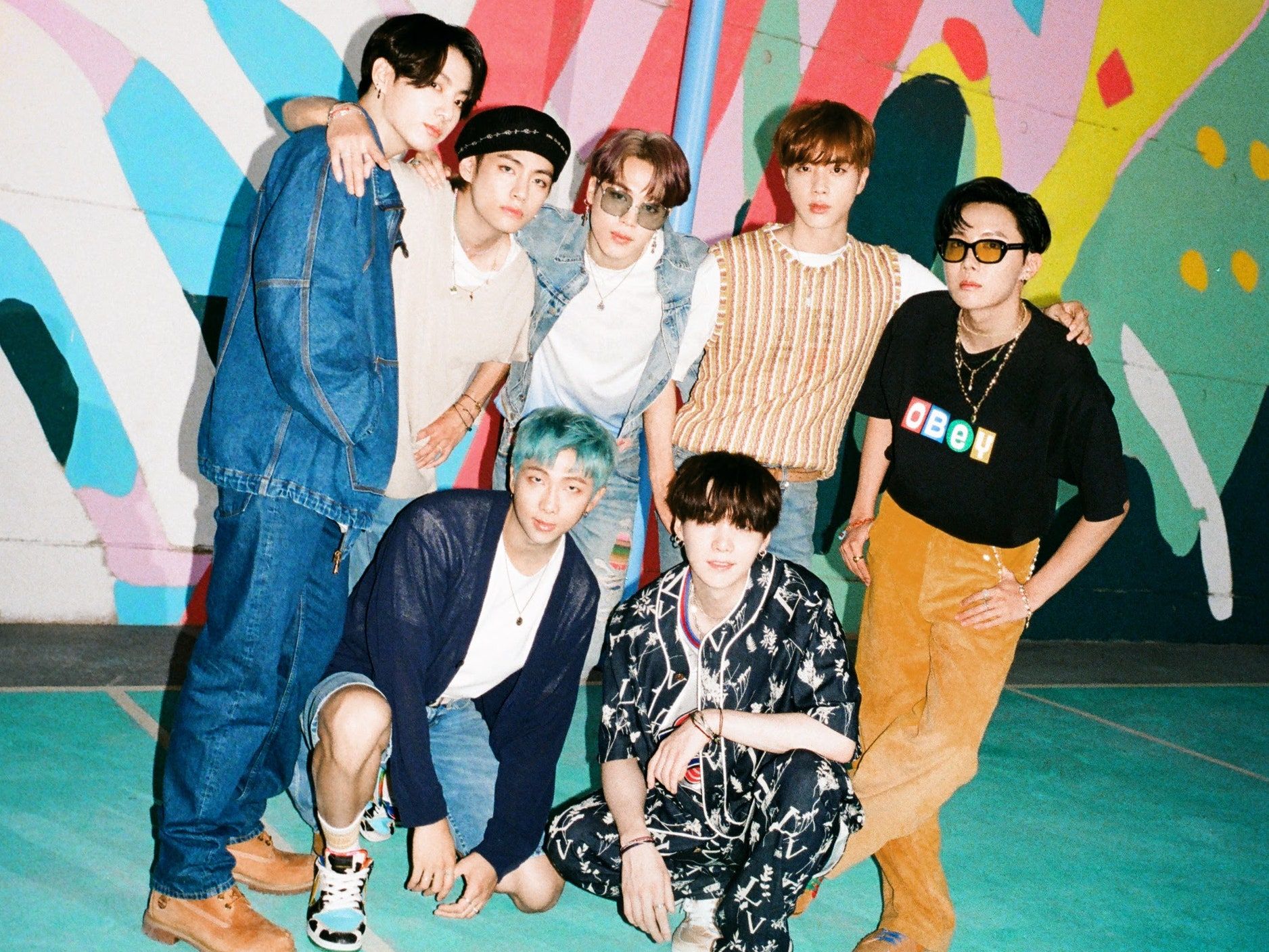 BTS “Dynamite” Teaser Photo Feature New Hair Colors, Retro Nostalgia