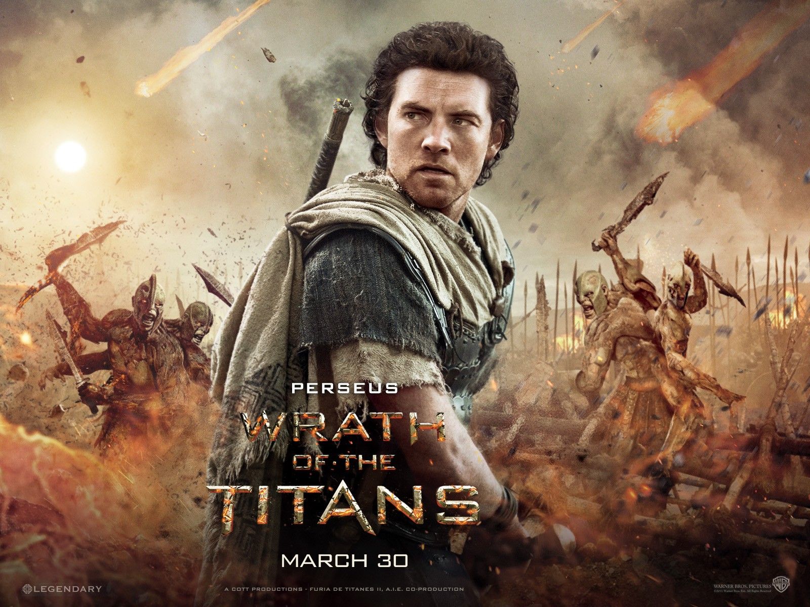 Wrath of The Titans Movie Perseus Wallpaper 58203 1600x1200px