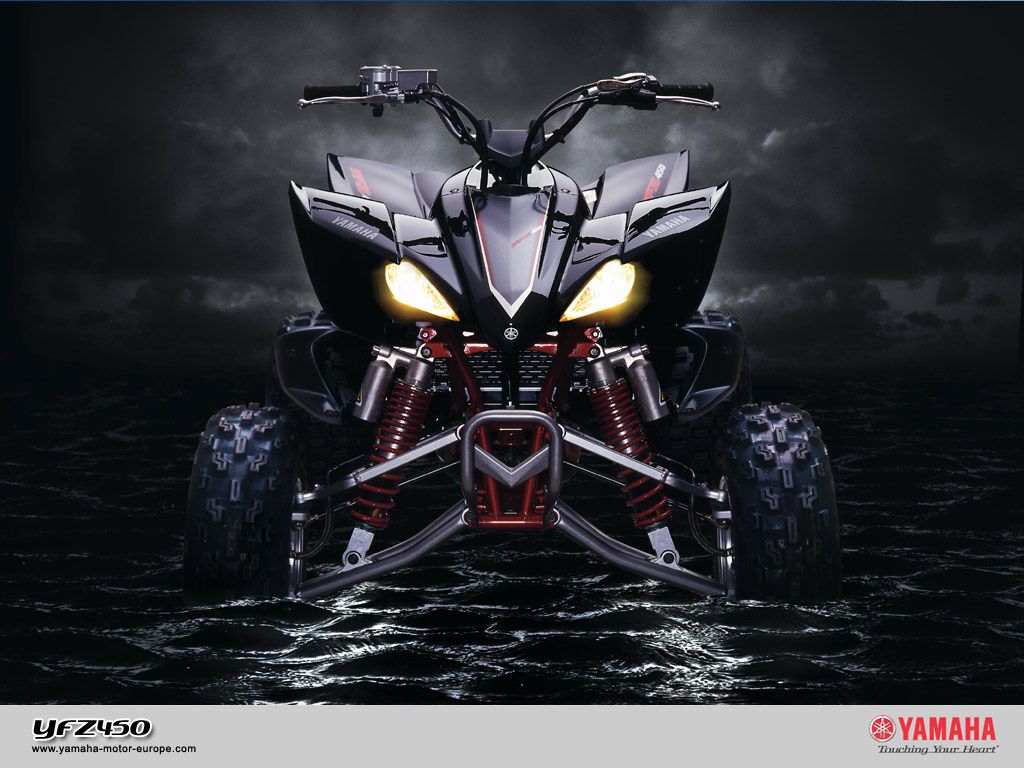 Picture Yamaha ATV motorcycle