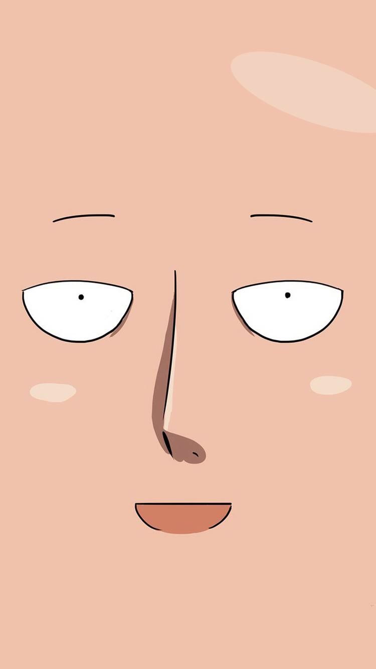 Saitama Face Wallpapers - Wallpaper Cave