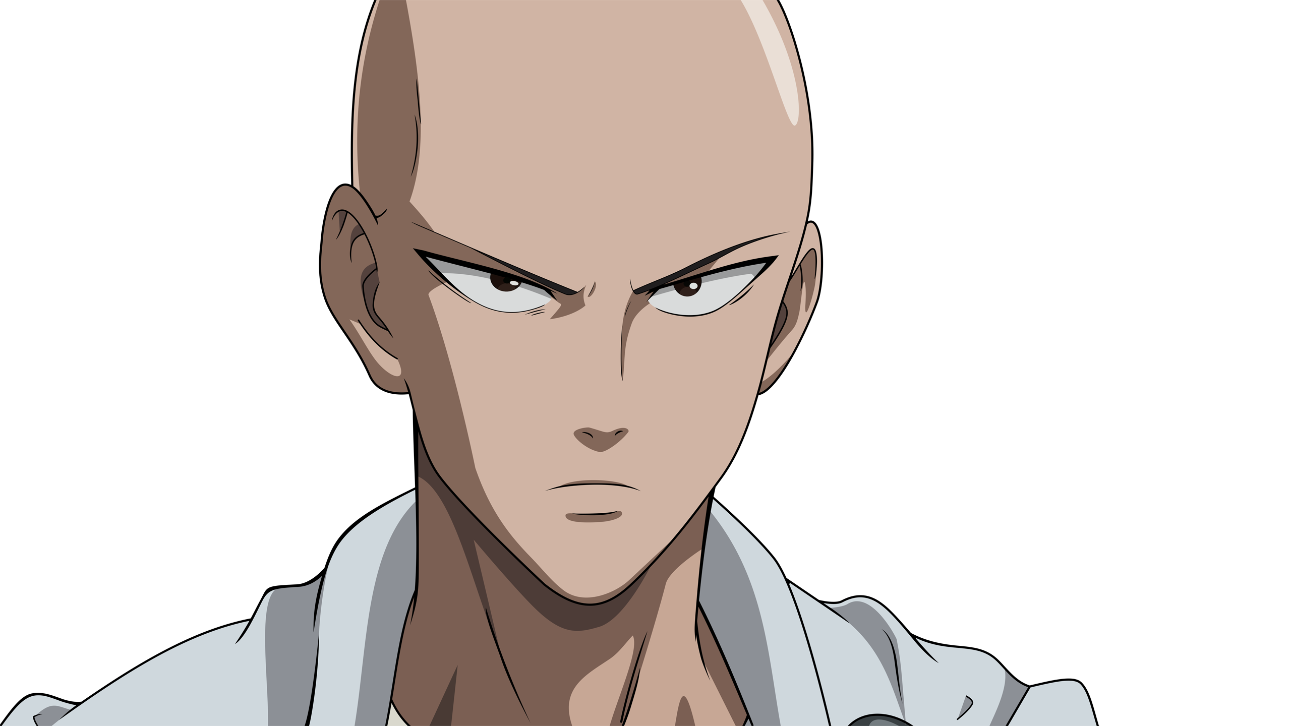 Saitama Face Wallpapers Wallpaper Cave